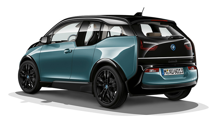 BMW i3, stúdiófelvétel BMW i3, stúdiófelvétel, rézsútos elölnézet