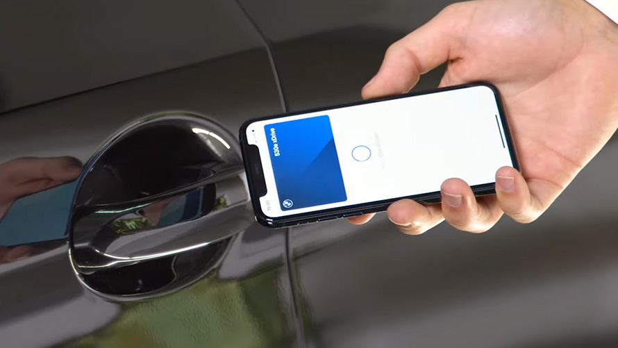 BMW Digitális kulcs, videó BMW Digitális kulcs, videó