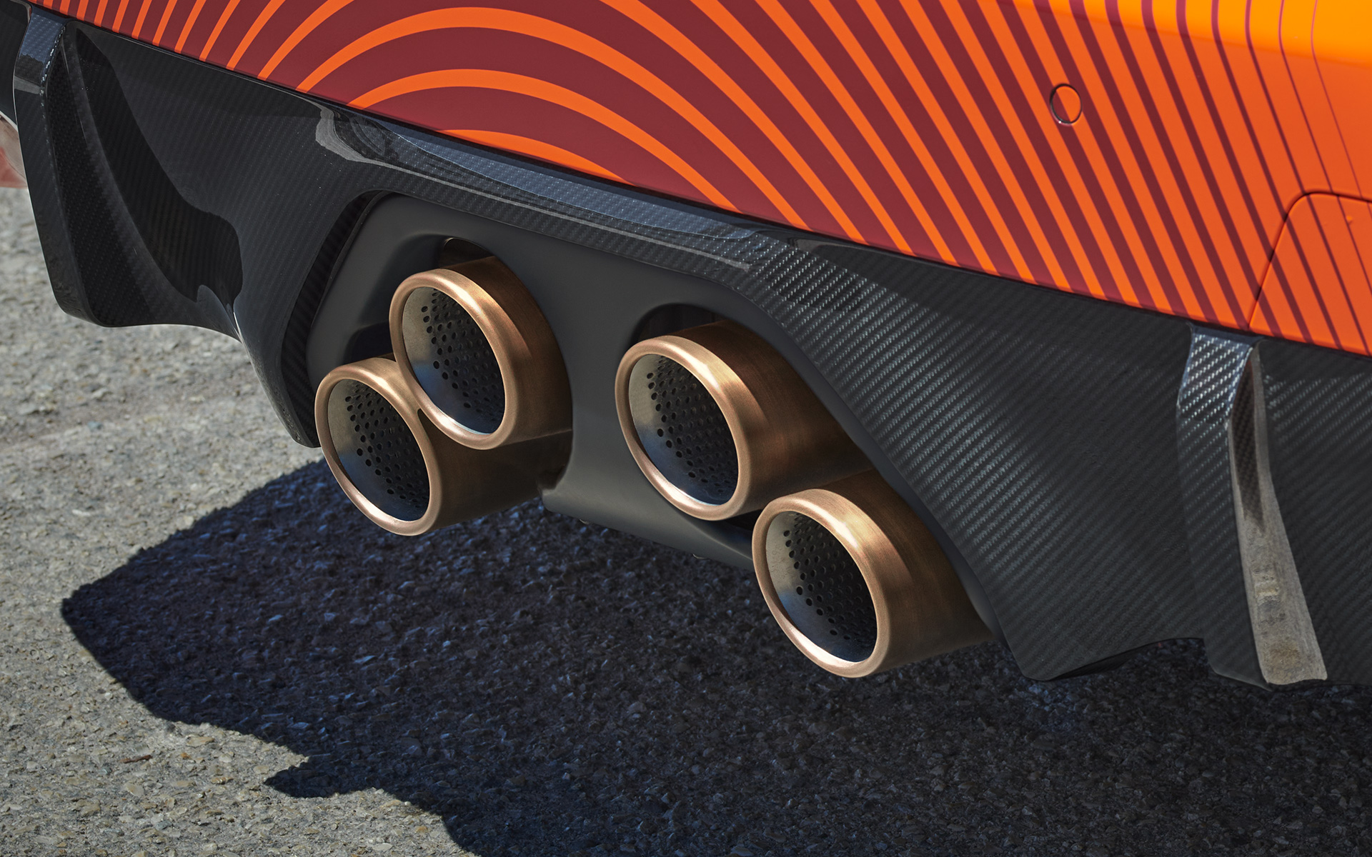 BMW M2 Coupé, G87, BMW M Performance Parts, M Performance kipufogórendszer, titán BMW M2 Coupé, G87, 2023, BMW M Performance Parts, M Performance kipufogórendszer, titán