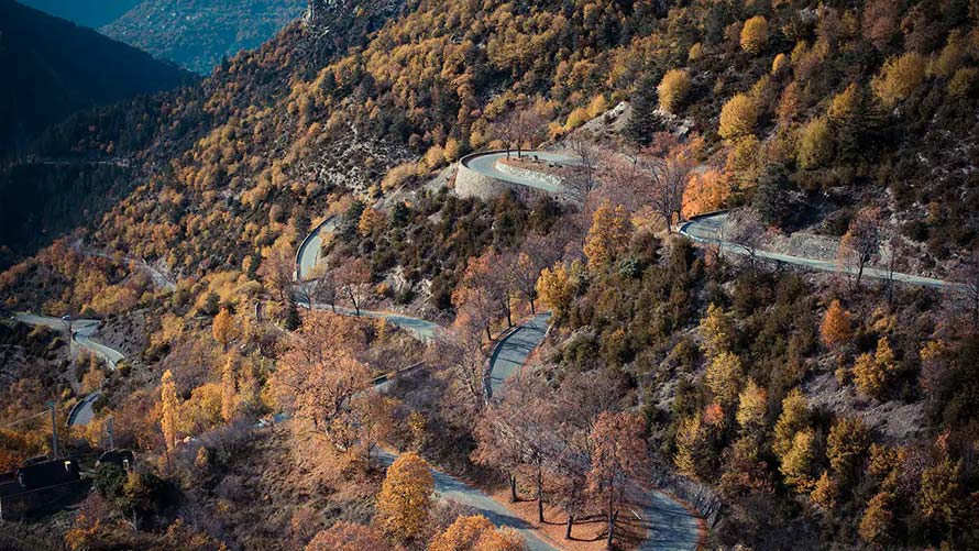 Francia körút – Col de Turini Francia körút – Col de Turini