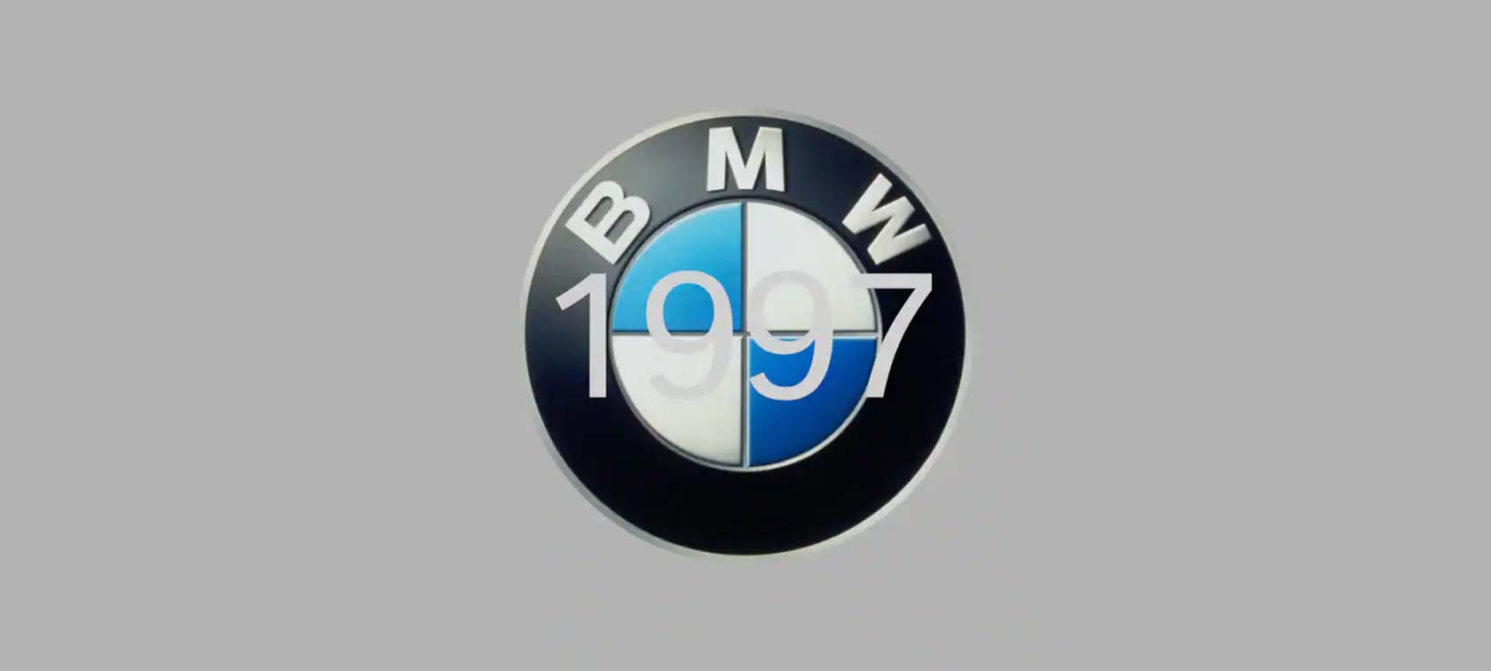 BMW logo 1997