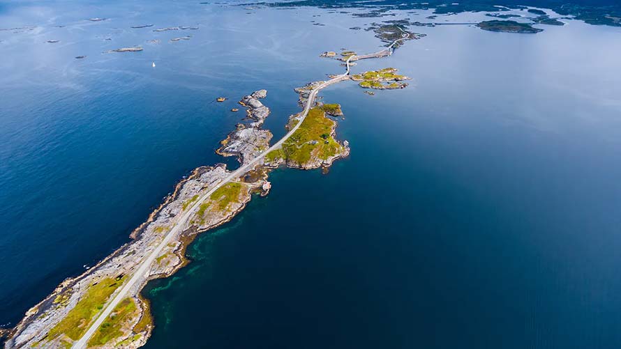 Trollstigen és a norvég Atlantic Road
