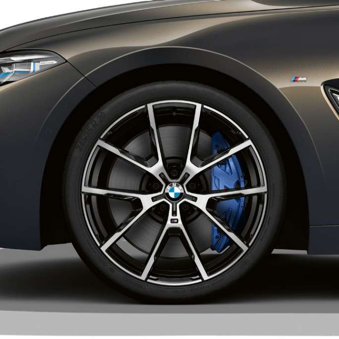 BMW M850i xDrive, Dravit szürke metál, 20” könnyűfém keréktárcsák, Y-küllős 728 M. BMW M850i xDrive, Dravit szürke metál, 20” könnyűfém keréktárcsák, Y-küllős 728 M.